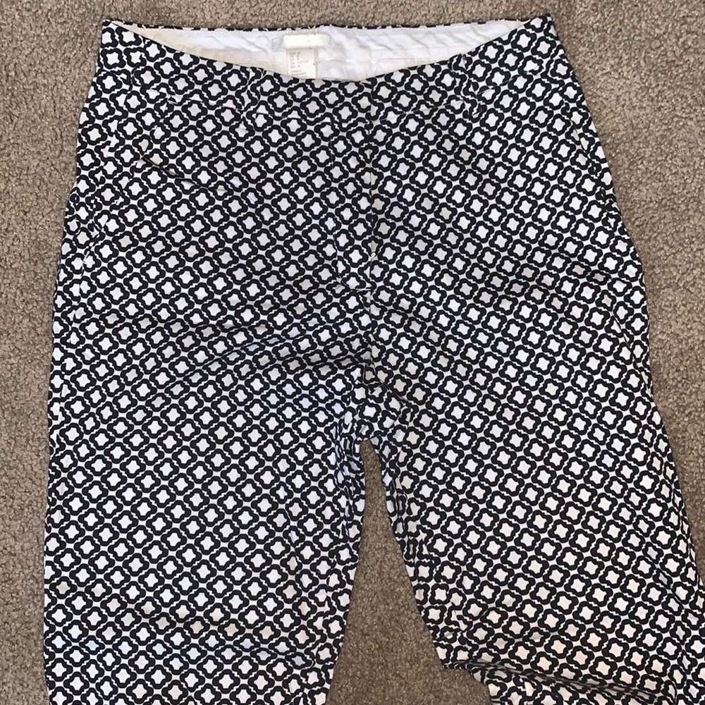 H&M Patterned Dress Slacks